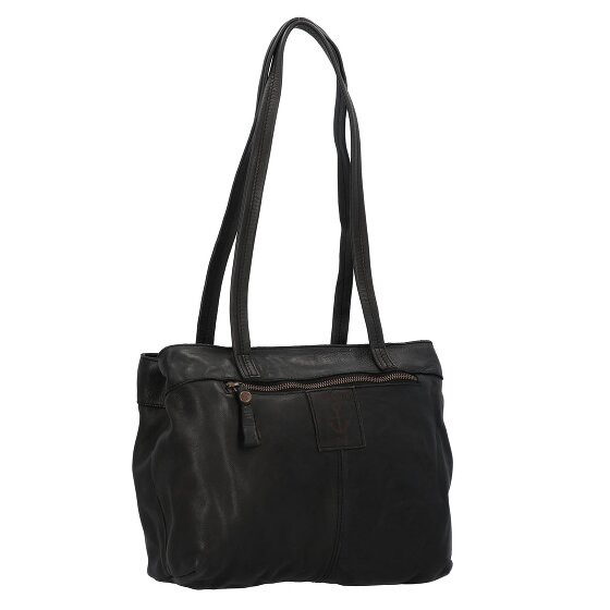 Harbour 2nd Urban Poets Zea Bolsa de compras Piel natural 33 cm