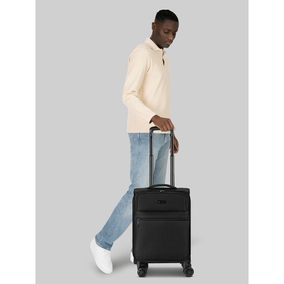 bugatti Valencia Soft 4 ruedas Trolley de cabina S 55 cm Con fuelle expandible