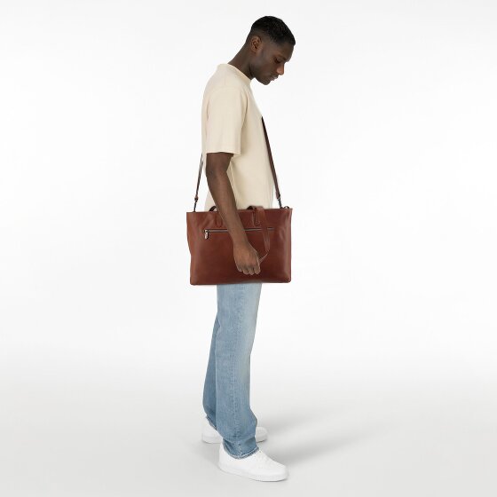 Plevier Power Bolsa de compras Piel 43.5 cm Compartimento para el portátil