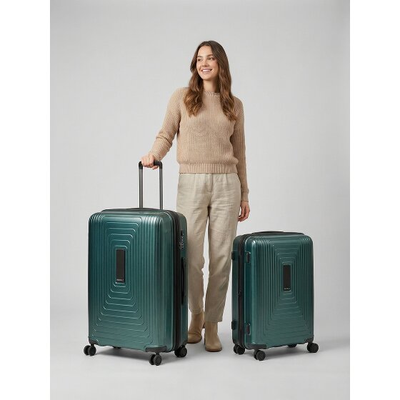 Redolz Essentials 14 4 ruedas Set de maletas 2 piezas Con fuelle expandible