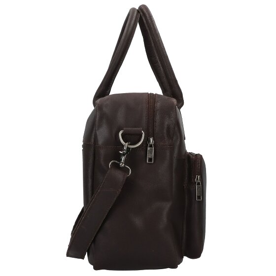 Burkely Maletín Vintage Mitch Piel 39 cm Compartimento para portátil