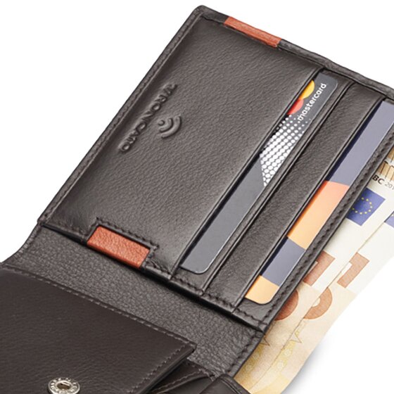 Roncato Monaco Cartera Protección RFID Piel 9 cm