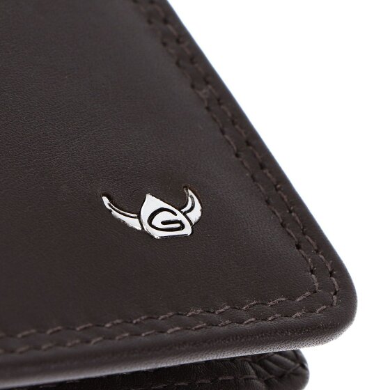 Golden Head Polo Cartera Bloqueo RFID Piel natural 11 cm