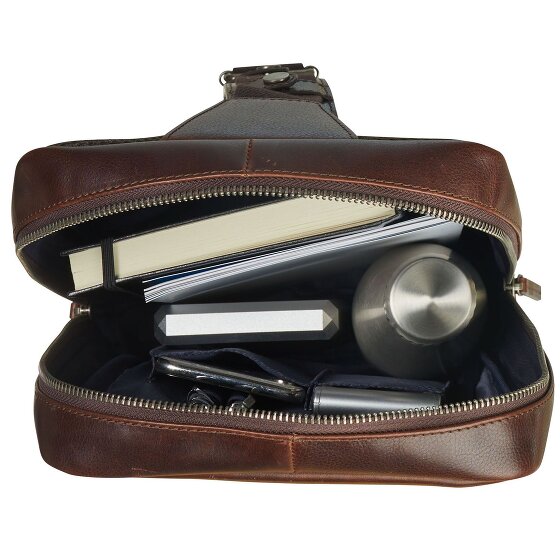 Leonhard Heyden Bolsa de hombro Roma de cuero 20 cm