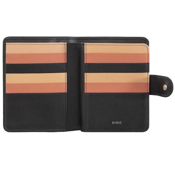 DuDu Billetera de cuero RFID 11 cm