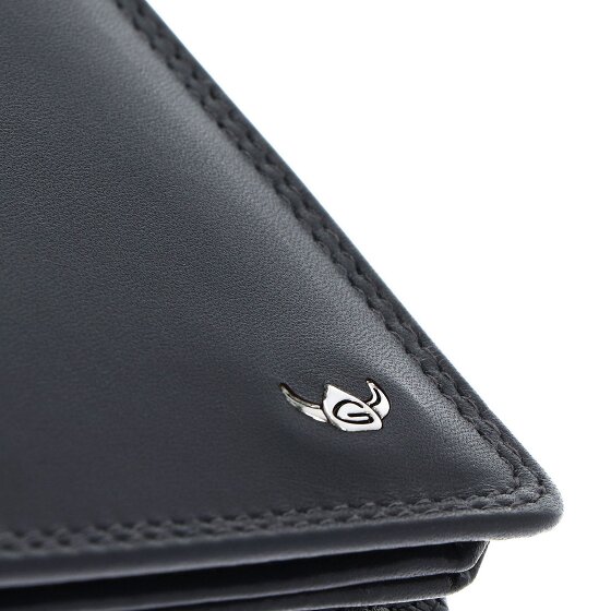 Golden Head Polo Cartera Bloqueo RFID Piel natural 12.5 cm