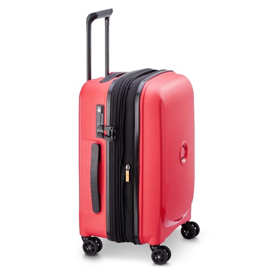 Delsey Paris Belmont Plus 4 ruedas Carro de la cabina 55 cm