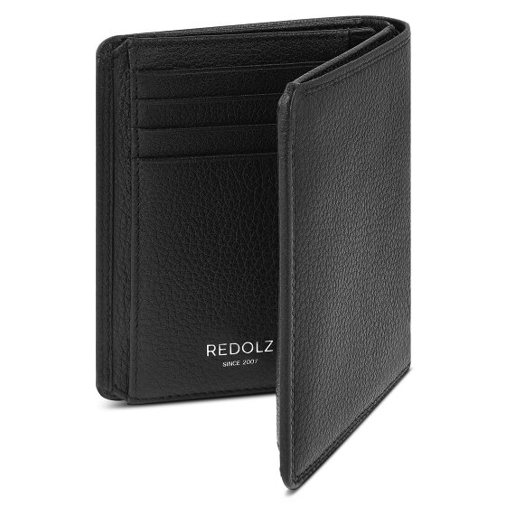 Redolz Cartera Leather Essentials HF de piel RFID desplegable de 9,5 cm