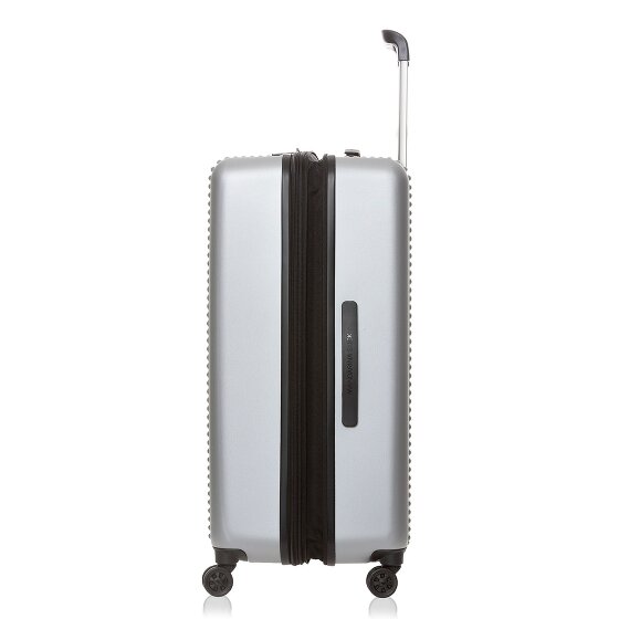 Mandarina Duck Tank Case 4 ruedas Trolley L 75 cm Con fuelle expandible