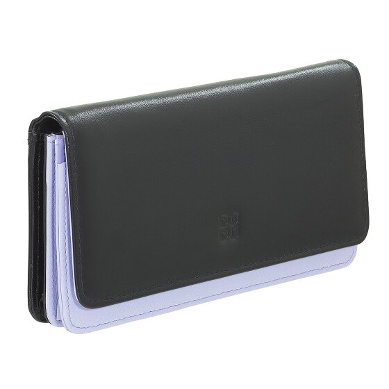 DuDu Billetera de cuero RFID 17,5 cm