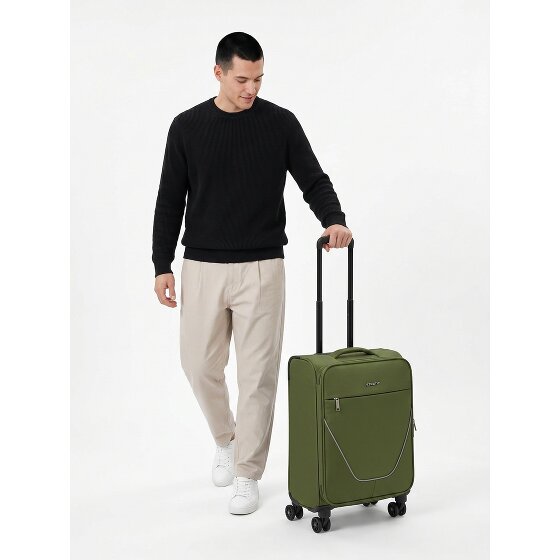 Stratic taska 4 ruedas Maletas de cabina S 55 cm Con asa expansible