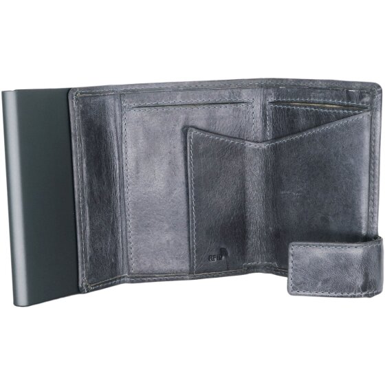 SecWal SecWal 1 Funda para tarjetas de crédito Cartera de piel RFID 9 cm