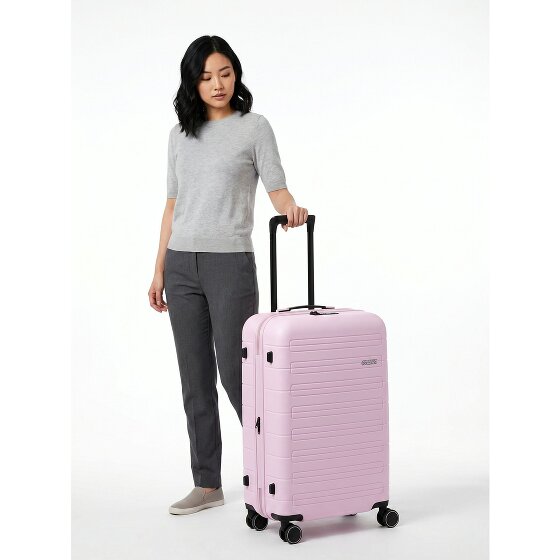 American Tourister Novastream 4 ruedas Carrito 67 cm con pliegue de expansión