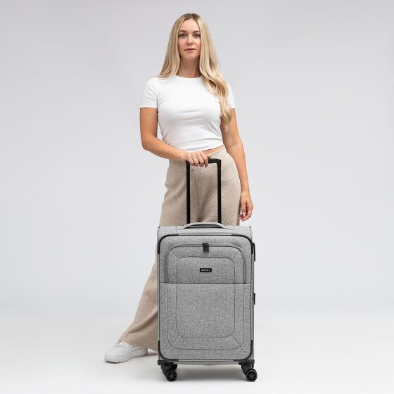 Redolz Essentials 12 MEDIUM Trolley de 4 ruedas 67 cm con pliegue de expansión