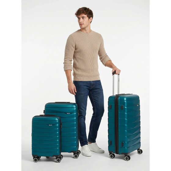 Bench Paris 4 ruedas Set de maletas 3 piezas Con fuelle expandible