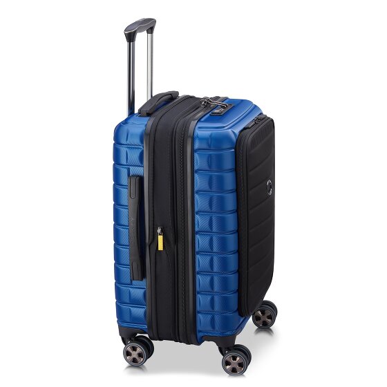 Delsey Paris Trolley de cabina Shadow 5.0 de 4 ruedas Compartimento para portátil de 55 cm con pliegue de expansión