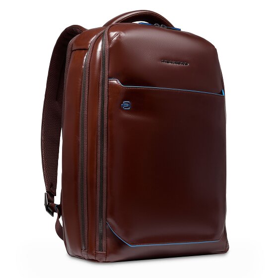 Piquadro Blue Square Mochila de día Piel 42 cm Compartimento para el portátil
