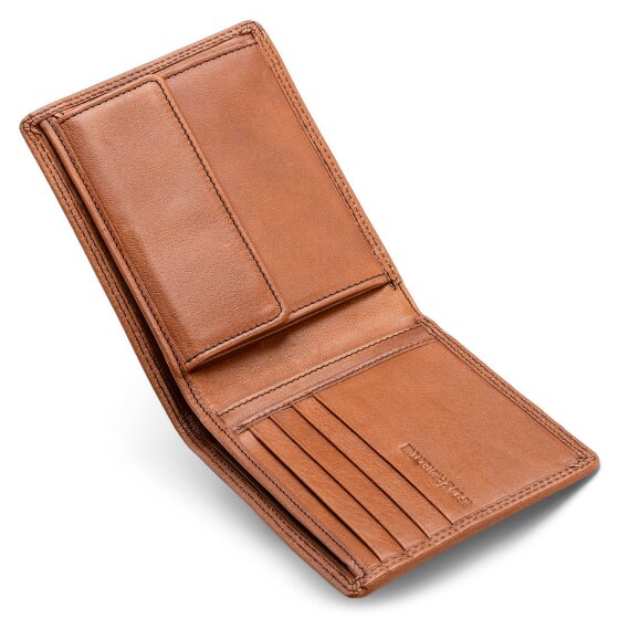 Farmhood Memphis Cartera Bloqueo RFID Piel natural 12.5 cm