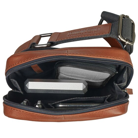 Leonhard Heyden Bolsa de hombro de Hamburgo de cuero de 16 cm