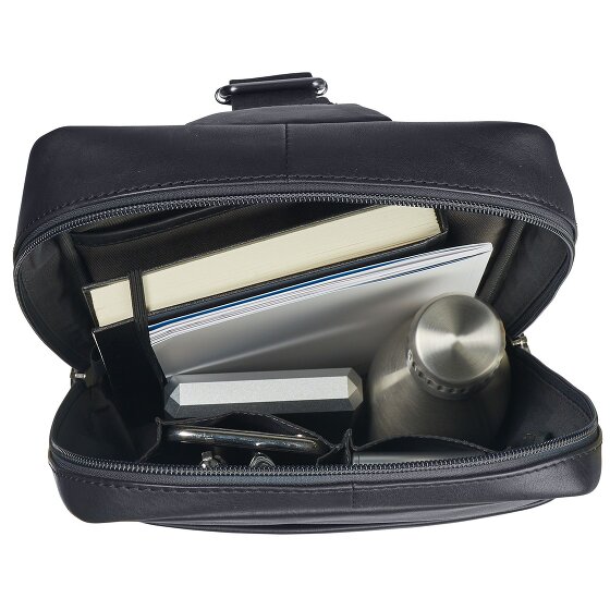 Leonhard Heyden Bolso de hombro de Hamburgo de cuero de 20 cm