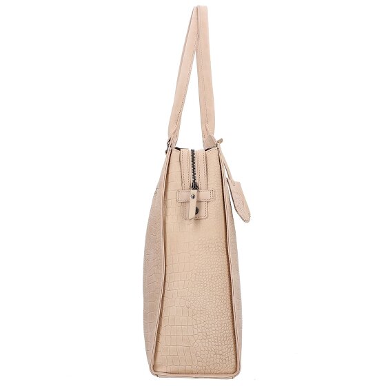 Burkely Bolsa de hombro Casual Carly Piel 33 cm Compartimento para portátil