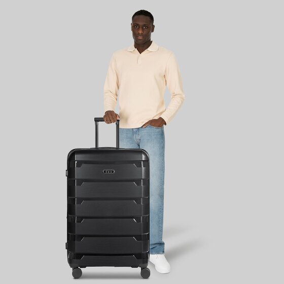 d&n South Dakota 4 ruedas Carrito L 76 cm con pliegue de expansión