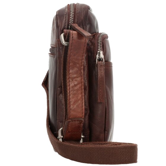 Spikes & Sparrow Bolso bandolera cuero 18 cm