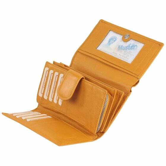 Greenburry Cartera de piel esponjosa 15,5 cm