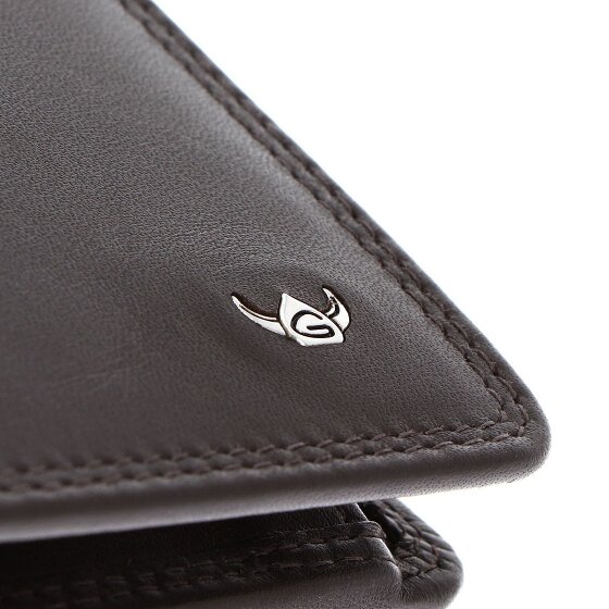 Golden Head Polo Cartera Bloqueo RFID Piel natural 12 cm