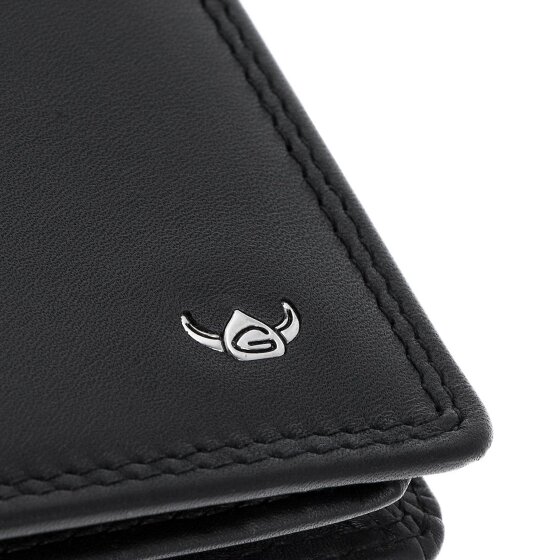 Golden Head Polo Cartera Bloqueo RFID Piel natural 9 cm
