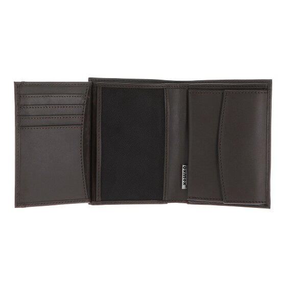 oxmox Leather Cartera Bloqueo RFID Piel natural 10 cm
