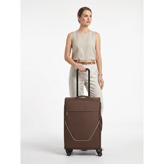 Stratic taska 4 ruedas Trolley M 65 cm Con asa expansible