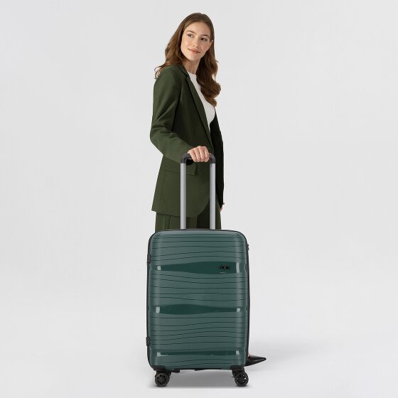d&n Travel Line 4300 4 ruedas Carrito M 68 cm
