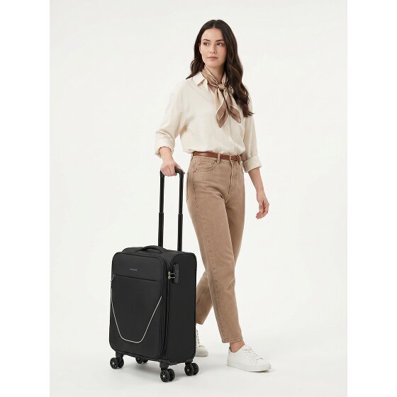 Stratic taska 4 ruedas Maletas de cabina S 55 cm Con asa expansible