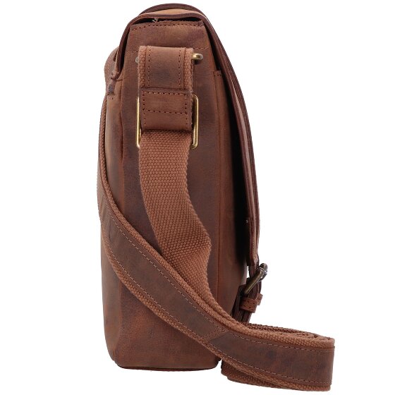 Greenland Nature Bolso de hombro Montenegro de cuero RFID 23 cm