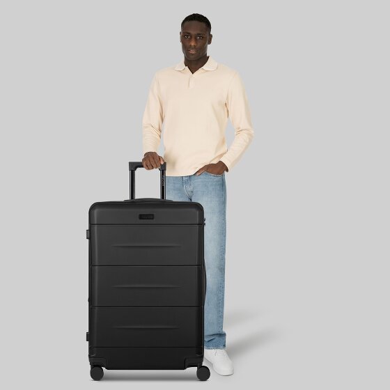 Police London 4 ruedas Carrito 74 cm con pliegue de expansión