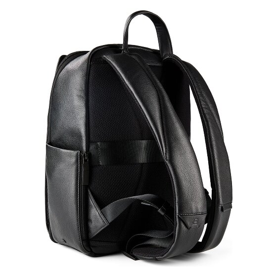 Piquadro Ael Mochila de día Piel 37 cm Compartimento para el portátil