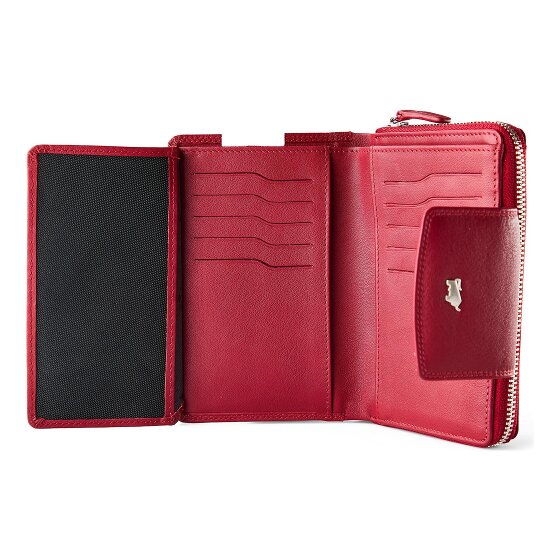 Braun Büffel Golf 3.0 Cartera Protección RFID Piel 14 cm
