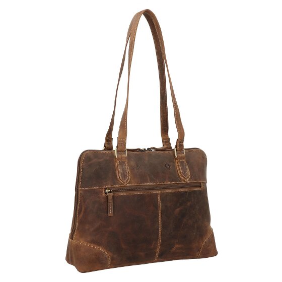 Greenburry Vintage Bolsa de compras Piel 37 cm Compartimento para el portátil