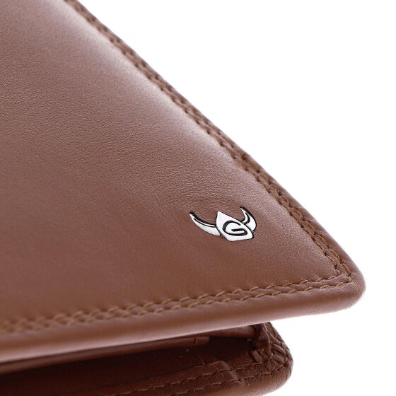 Golden Head Polo Cartera Bloqueo RFID Piel natural 11 cm