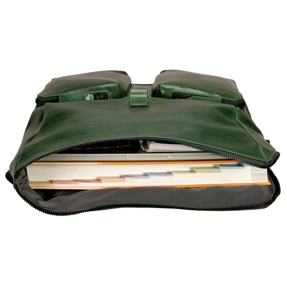 Leonhard Heyden Porto Bolsa de hombro Piel 32 cm