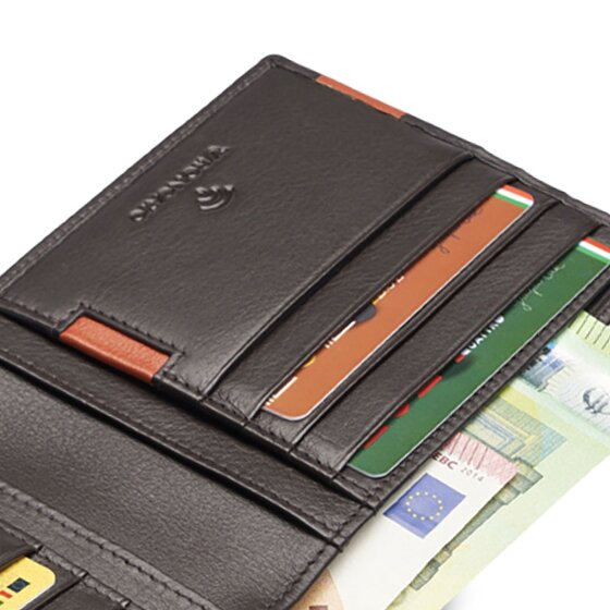 Roncato Monaco Cartera Protección RFID Piel 12 cm
