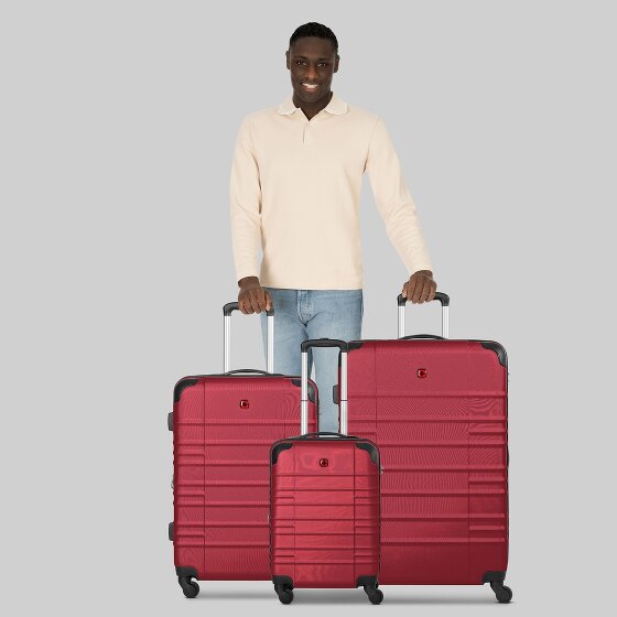 Wenger Amplar Evo 4 ruedas Juego de maletas 3 piezas con pliegue de expansión