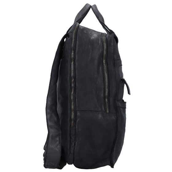 Harbour 2nd Mochila Cool Casual Jonas de cuero con compartimento para el portátil de 42,5 cm