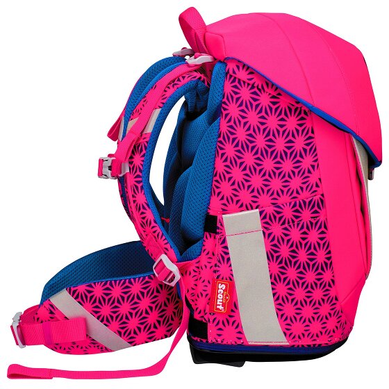 Scout Sunny II Neon Safety Juego de mochilas escolares 4 piezas