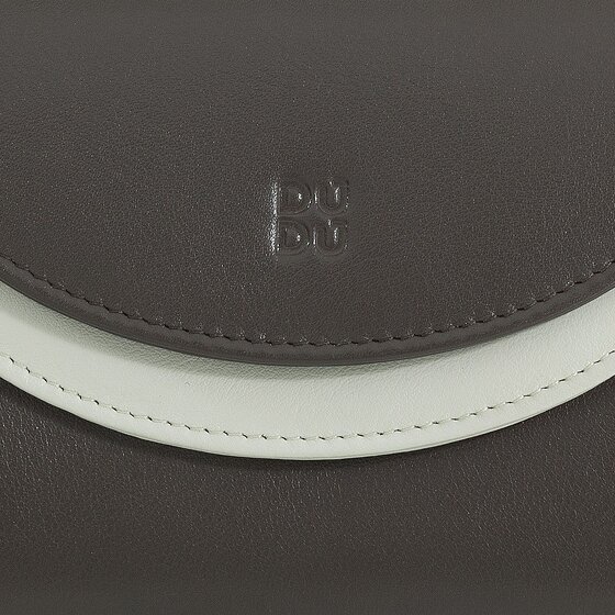 DuDu Billetera de cuero RFID 13 cm