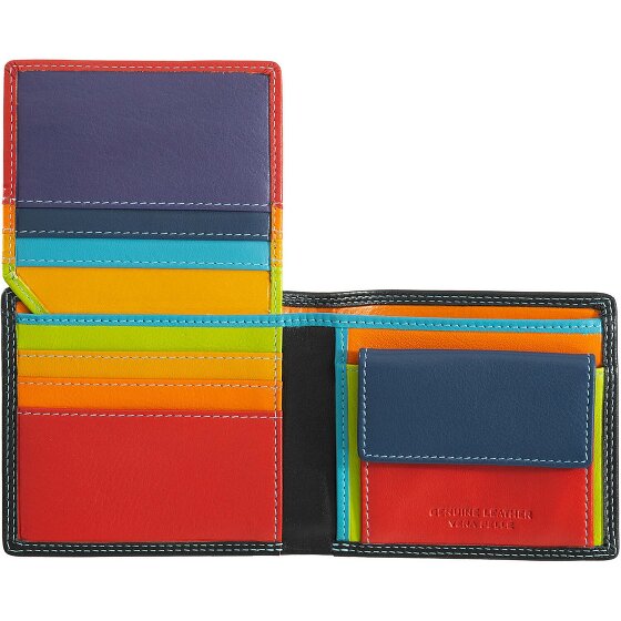 DuDu Cartera de cuero de 10,5 cm