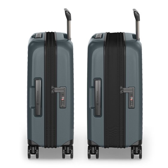 Victorinox Airox Advanced 4 ruedas Carro de la cabina S 55 cm Compartimento para el portátil con pliegue de expansión