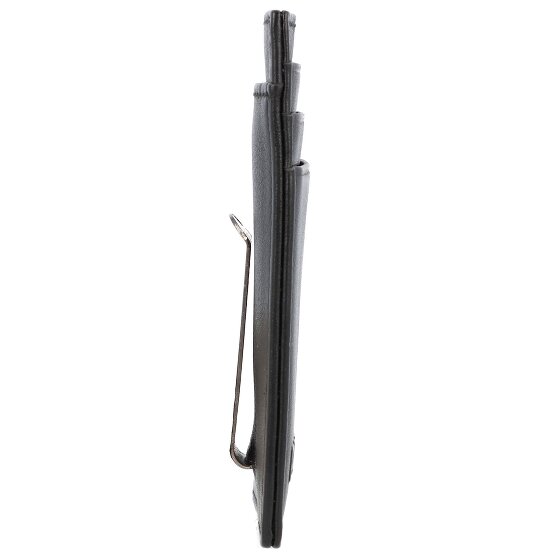 Police PT389-08536 Tarjetero de piel 7 cm con pinza para billetes