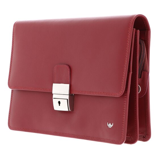 Golden Head Bolsa de hombre Polo Bolsa de cuero para la muñeca 23 cm